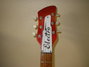 Rickenbacker ES16/6 Electro, Fireglo: Headstock