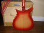 Apr 1967 Rickenbacker ES16/6 Electro, Fireglo: Body - Rear