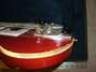 Rickenbacker 4001/4 , Burgundy: Close up - Free2