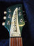 Rickenbacker 370/6 WB, Turquoise: Headstock