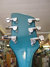 Rickenbacker 370/6 WB, Turquoise: Headstock - Rear