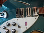 Rickenbacker 370/6 WB, Turquoise: Close up - Free