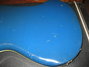Sep 1977 Rickenbacker 4001/4 , Azureglo: Body - Rear