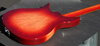 Nov 1990 Rickenbacker 320/6 , Fireglo: Body - Rear