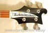 Rickenbacker 4001/4 , Jetglo: Headstock