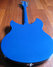 Rickenbacker 330/6 , Midnightblue: Full Instrument - Rear