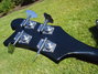 Rickenbacker 4001/4 V63, Jetglo: Headstock - Rear