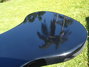 Rickenbacker 4001/4 V63, Jetglo: Body - Rear