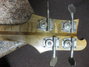 Rickenbacker 4000/4 Refin, Natural Maple: Headstock - Rear