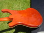 Feb 1985 Rickenbacker 4003/4 , Burgundy: Body - Rear