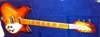 Rickenbacker 360/6 , Fireglo: Full Instrument - Front