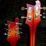 Rickenbacker 4080/46 Doubleneck, Fireglo: Headstock - Rear