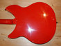 Rickenbacker 330/6 BH BT, Red: Body - Rear