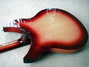 Nov 2000 Rickenbacker 330/6 , Fireglo: Body - Rear