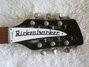 Rickenbacker 450/12 Setneck, Black: Headstock