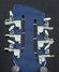 Rickenbacker 340/12 , Midnightblue: Headstock - Rear