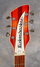 May 1971 Rickenbacker 360/6 Bound Hdstk Slant Fret, Fireglo: Headstock