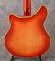 May 1971 Rickenbacker 360/6 Bound Hdstk Slant Fret, Fireglo: Body - Rear