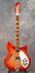 Rickenbacker 360/6 Bound Hdstk Slant Fret, Fireglo: Full Instrument - Front