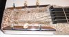 Rickenbacker 100/6 LapSteel, Gray Zolatone: Headstock