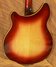 Rickenbacker 370/12 , Amber Fireglo: Body - Rear