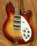 Rickenbacker 370/12 , Amber Fireglo: Close up - Free