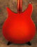 Dec 1958 Rickenbacker 335/6 Capri, Fireglo: Body - Rear