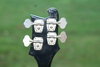 Rickenbacker 4001/4 , Jetglo: Headstock - Rear