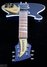 Rickenbacker 660/6 , Midnightblue: Full Instrument - Front