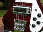 Rickenbacker 4001/4 S, Burgundy: Body - Front
