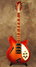 Rickenbacker 370/6 Bound Headstock, Fireglo: Full Instrument - Front