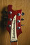 Rickenbacker 481/6 Slant Fret, Burgundy: Headstock