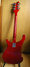 Rickenbacker 481/6 Slant Fret, Burgundy: Full Instrument - Rear