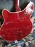 Rickenbacker 360/12 , Burgundy: Body - Rear
