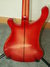 Rickenbacker 4001/4 , Fireglo: Body - Rear