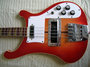 Rickenbacker 4001/4 , Fireglo: Body - Front