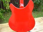 Feb 1992 Rickenbacker 330/6 BH BT, Red: Body - Rear