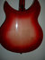 Apr 2006 Rickenbacker 330/6 , Fireglo: Body - Rear