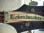 Rickenbacker 4001/4 , Jetglo: Headstock