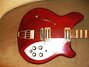 Rickenbacker 3262/6 Refin, Burgundy: Body - Front