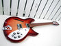 Rickenbacker 330/6 , Fireglo: Full Instrument - Front