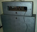 Rickenbacker B-16/amp Head and Cab, Silver: Neck - Front