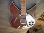 Rickenbacker 360/12 WB, Burgundy: Close up - Free