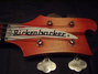 Rickenbacker 4001/4 , Fireglo: Headstock
