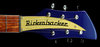Rickenbacker 660/6 , Midnightblue: Headstock