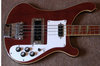 Rickenbacker 4001/4 , Burgundy: Close up - Free2