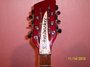 Rickenbacker 620/12 Mod, Burgundy: Headstock
