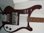 Rickenbacker 4000/4 , Burgundy: Body - Front