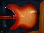 Feb 1988 Rickenbacker 1998/6 PT, Fireglo: Body - Rear