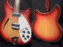 Rickenbacker 360/6 , Fireglo: Close up - Free